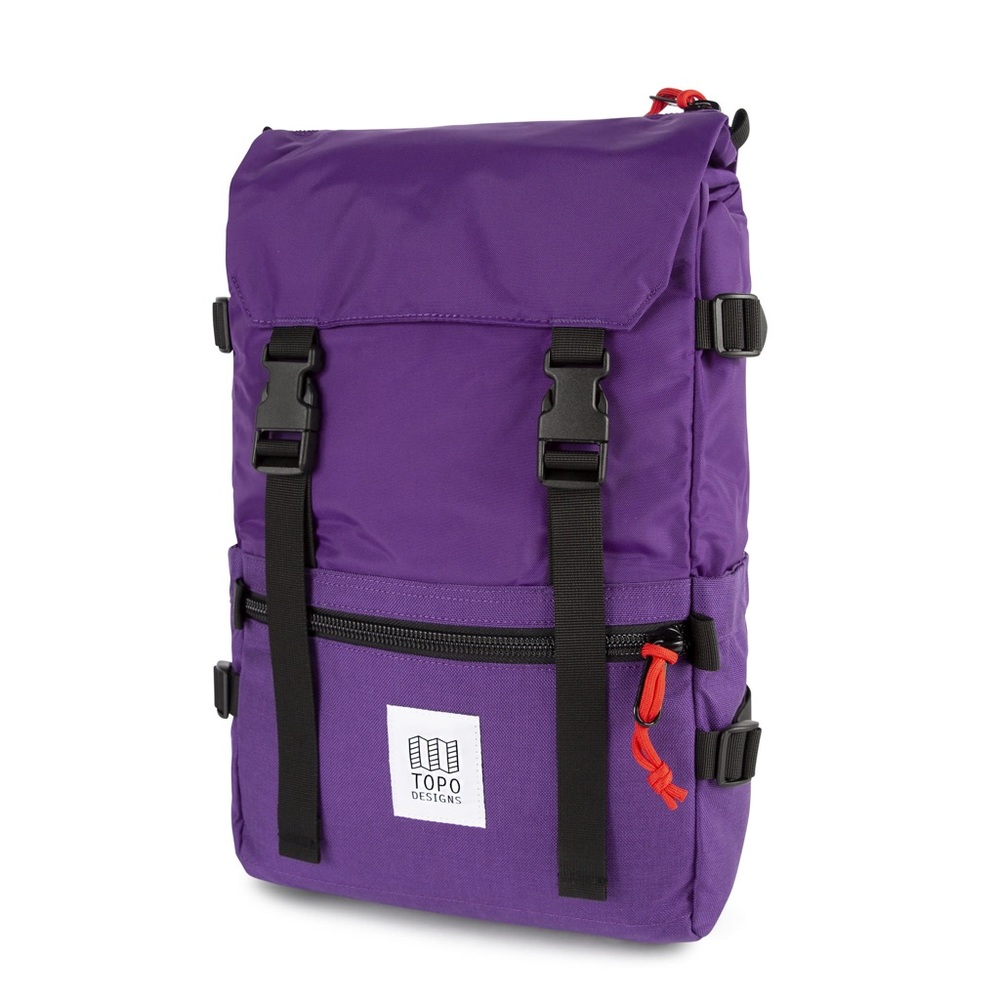 Topo Designs Rover Backpack + Matching Quick Fanny Pack Purple